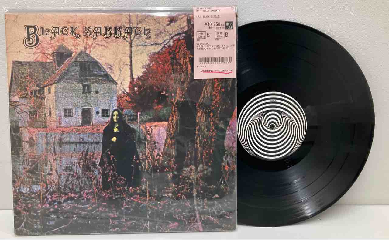 BLACK SABBATH レコード【特価】中古 BLACK SABBATH】【OZZY OSBOURNE】各種オリジナル盤中古レコードが