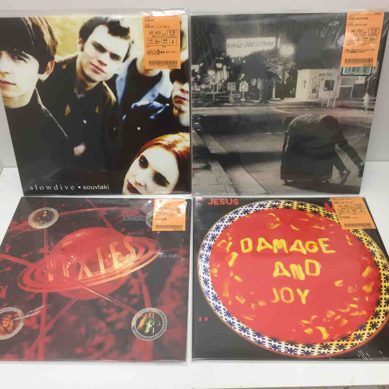 RINGO DEATHSTARR、slowdive、WILCO 、ジザメリなど ロック中古