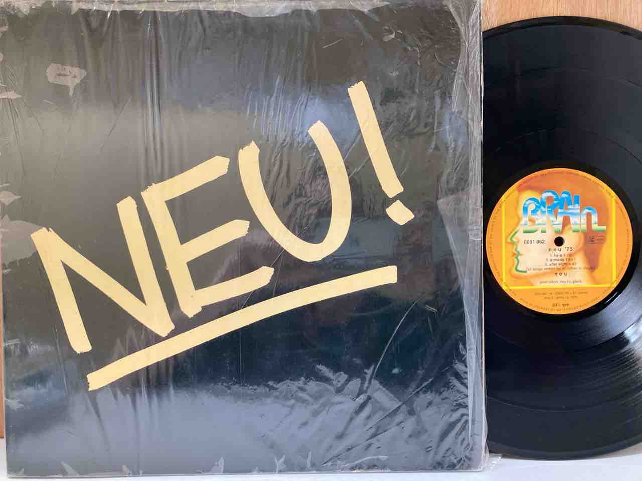 NEU! 電子音楽 レコード LP 日本盤 帯付き