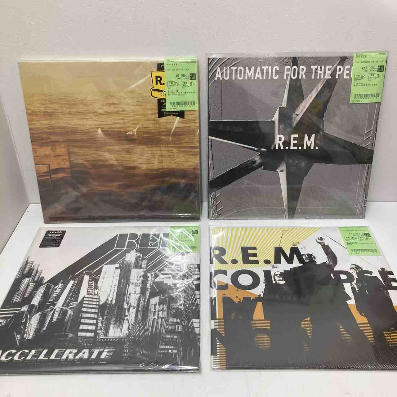 ☆R.E.M.やWANNADIESなどロック中古レコード多数入荷致しました