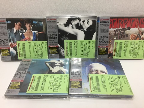 1/7(土)スコーピオンズ各種デラックスエディション、BLU-SPEC CD