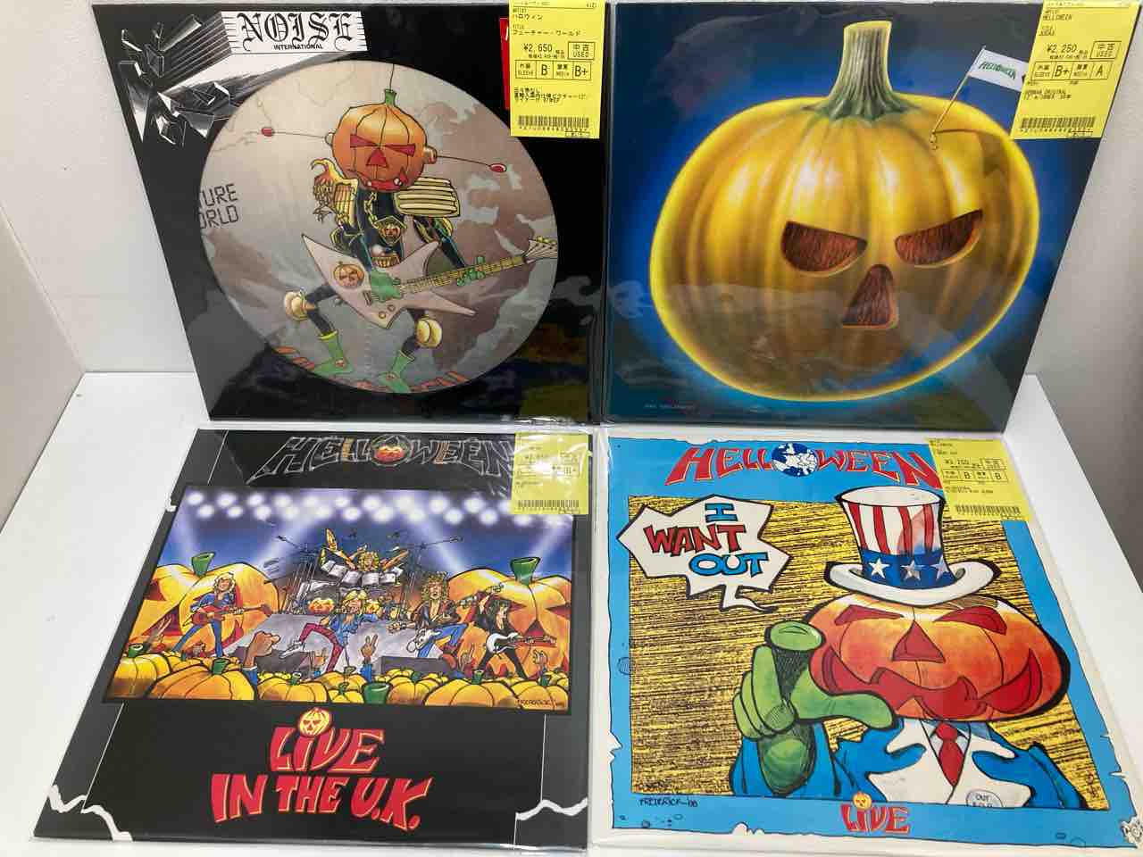 ACCEPT、HELLOWEEN、PRETTY MAIDSなどメタル新着中古LP入荷情報 ACCEPT、HELLOWEEN、PRETTY MAIDSなどメタル新着中古LP入荷情報