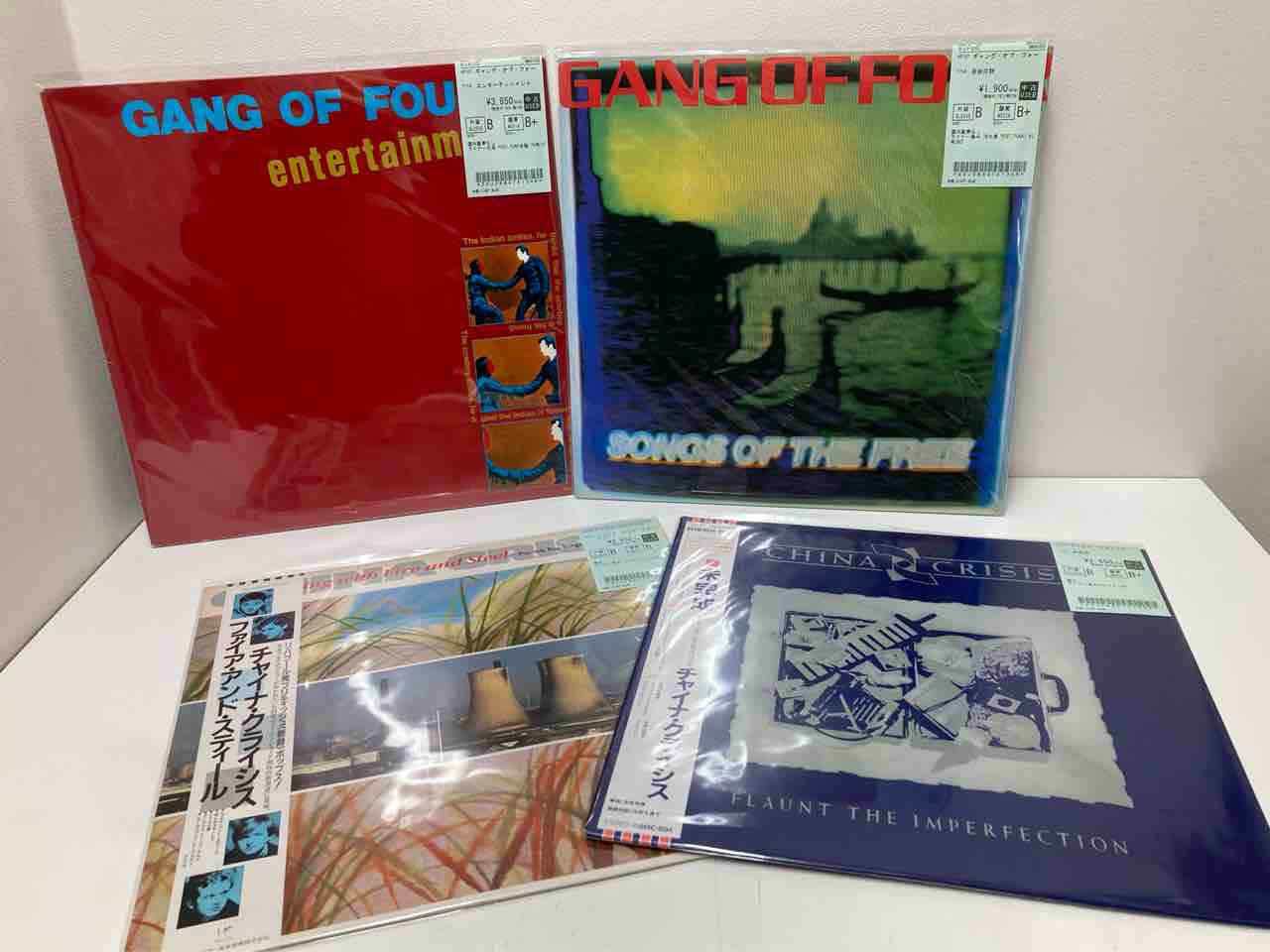 U2、BAUHAUS、DEPECHE MODEなどロック中古レコードがまとめて入荷