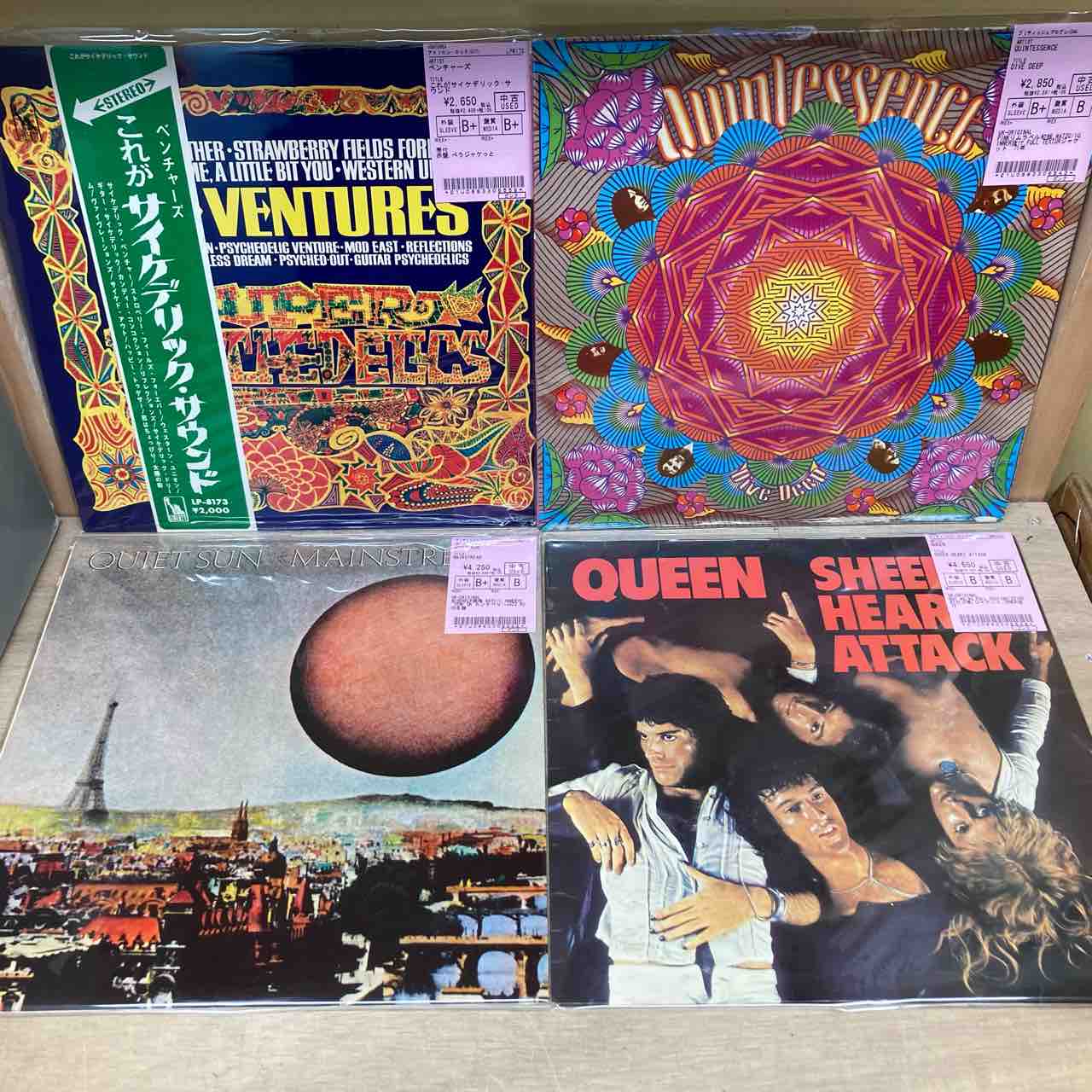 QUATERMASS」「QUEEN」「RAINBOW」ほか ロック/プログレ新着廃盤