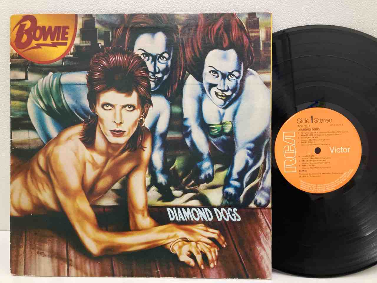DAVID BOWIE2タイトル、UKオリジナル盤中古入荷しました : ディスク