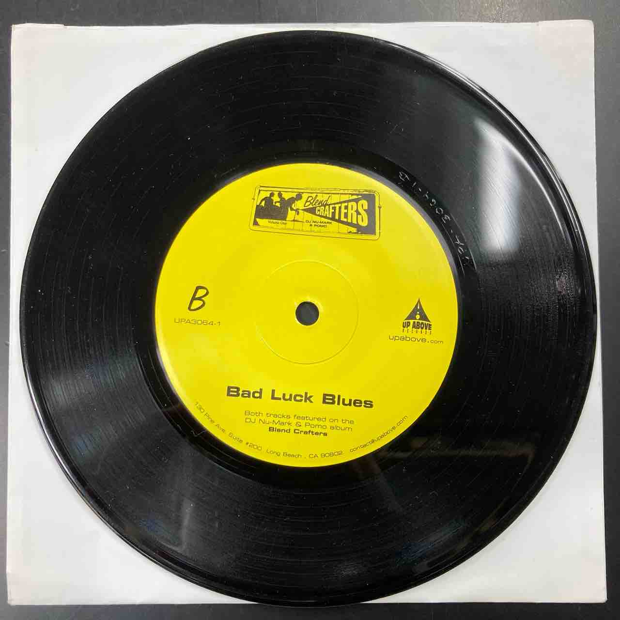 DJ NU-MARK & POMO「IMAGINE/Bad Luck Blues」中古7