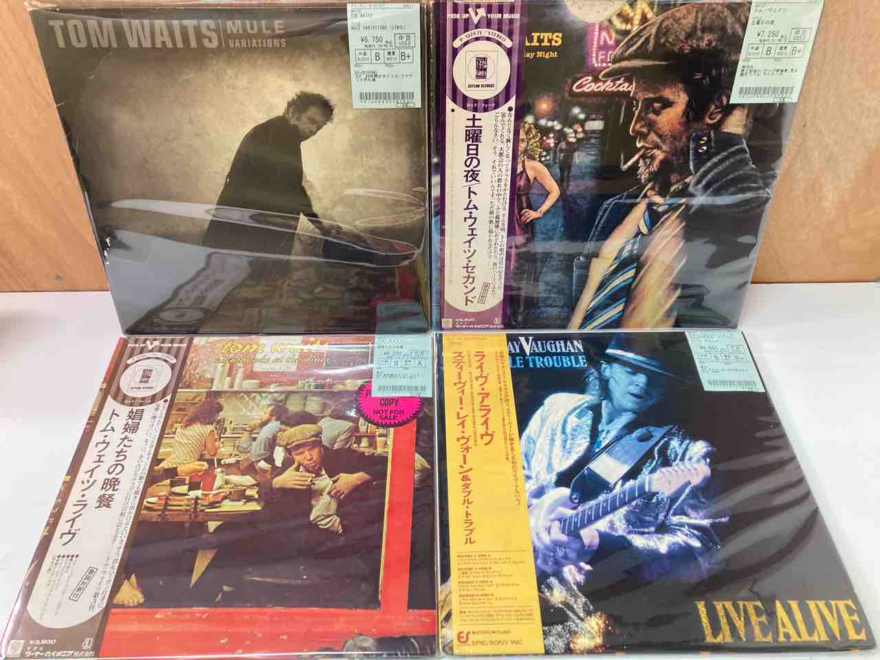TOM WAITS」「TONY JOE WHITE」など ロック新着レコード入荷
