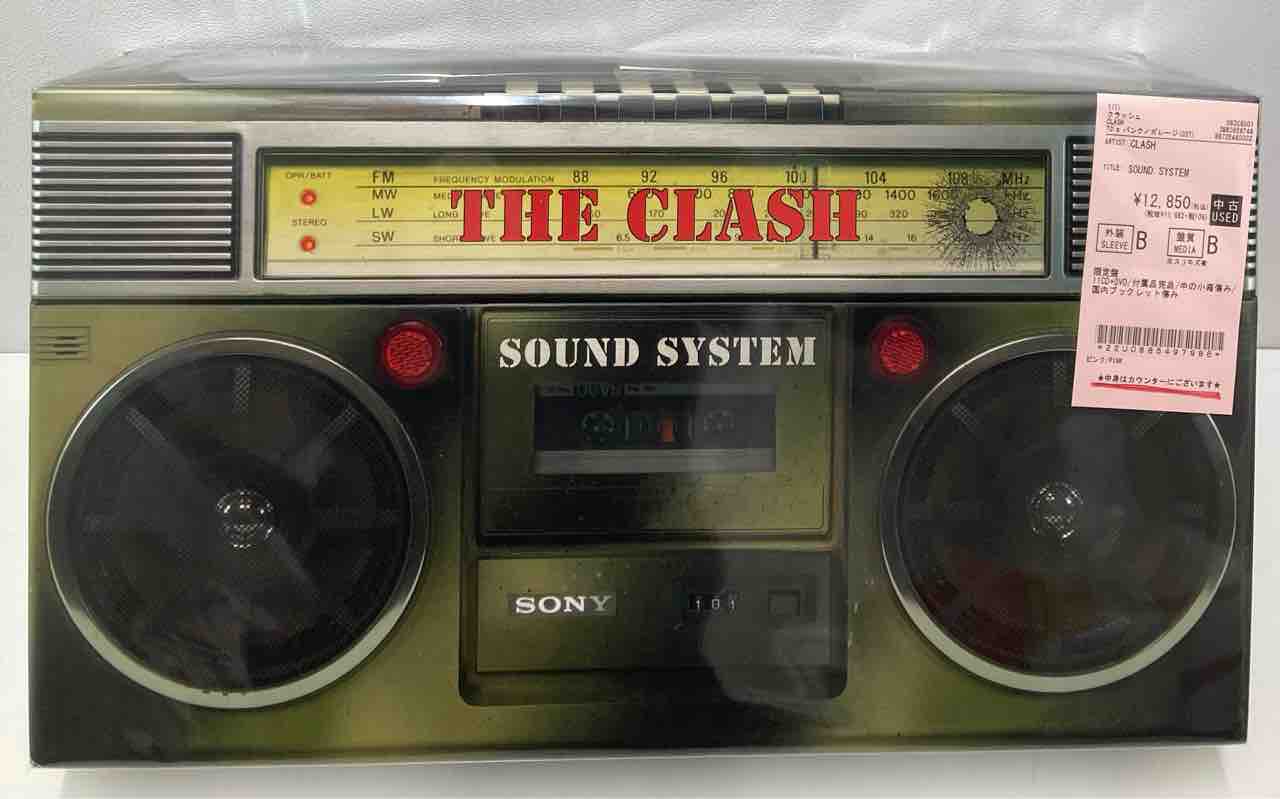 CLASH』『BRUCE SPRINGSTEEN』中古CD,LPBOX入荷いたしました