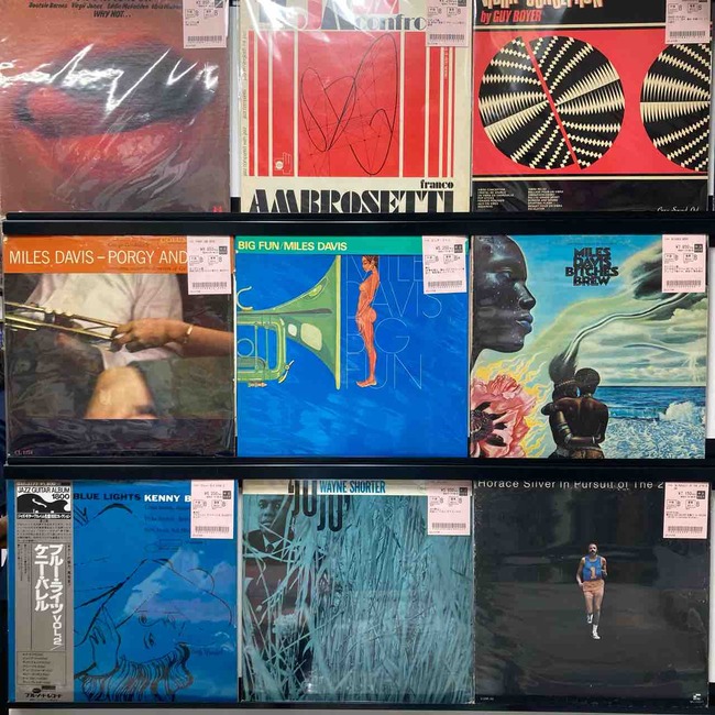 和ジャズ多め♪JAZZ中古レコードまとめて出しました : ディスク