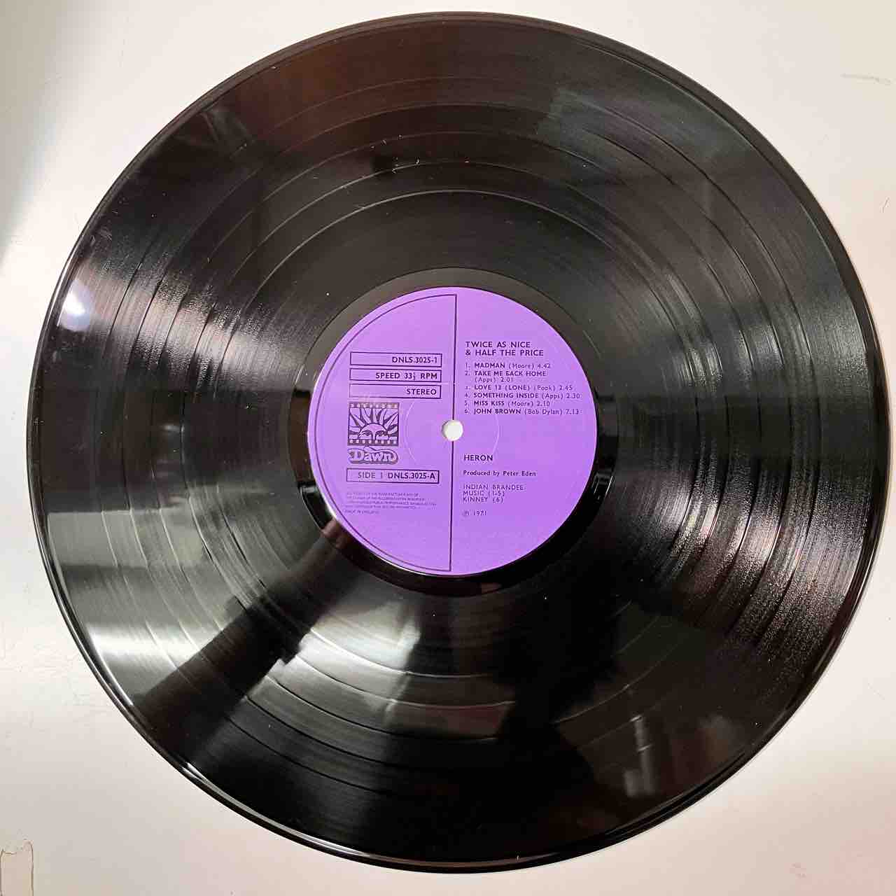 HERON」「HAWKWIND」「BEATLES」激レアUKオリジナル盤 入荷いたしまし