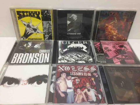 CROSSED OUT,NO COMMENT,SEPTIC DEATH,STIKKYなど 良質パンク CROSSED OUT,NO COMMENT,SEPTIC DEATH,STIKKYなど 良質パンク