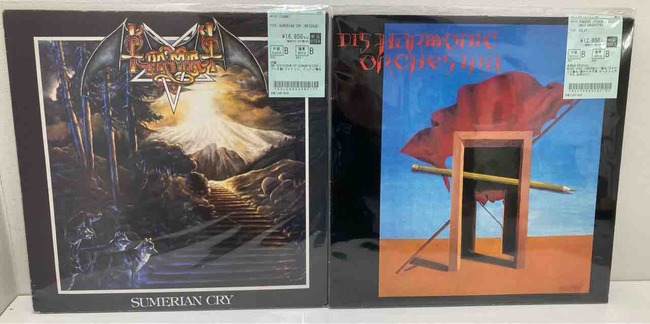 デスメタル/ブラックメタルの中古レコードがまとまって入荷