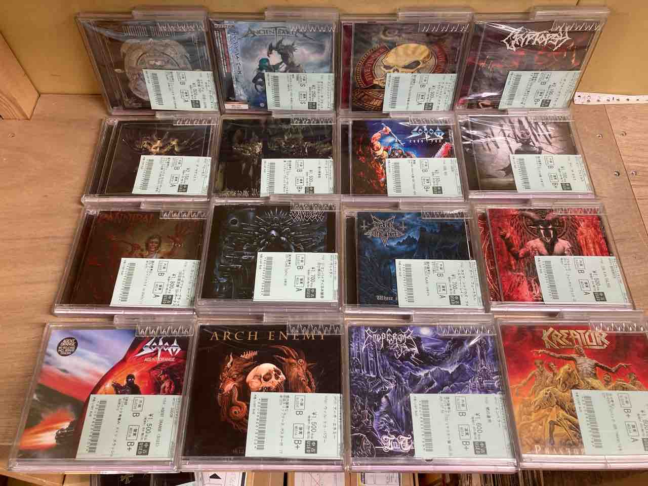 メタル中古CD新着情報 : ディスクユニオン中野店