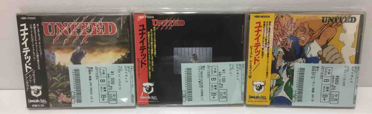 THE ZOLGE』『UNITED』『SALEM』『44マグナム』『唐朝楽隊