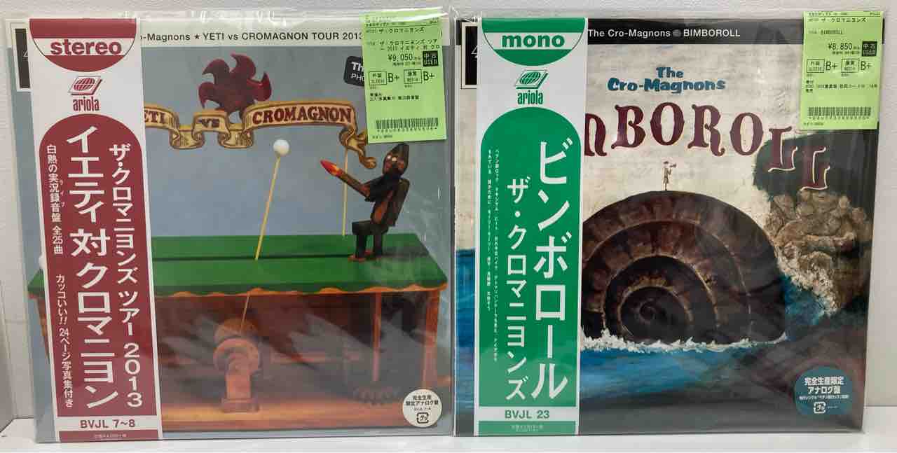 ザ・ハイロウズ』『ザ・ブルーハーツ』関連中古レコードがまとまって