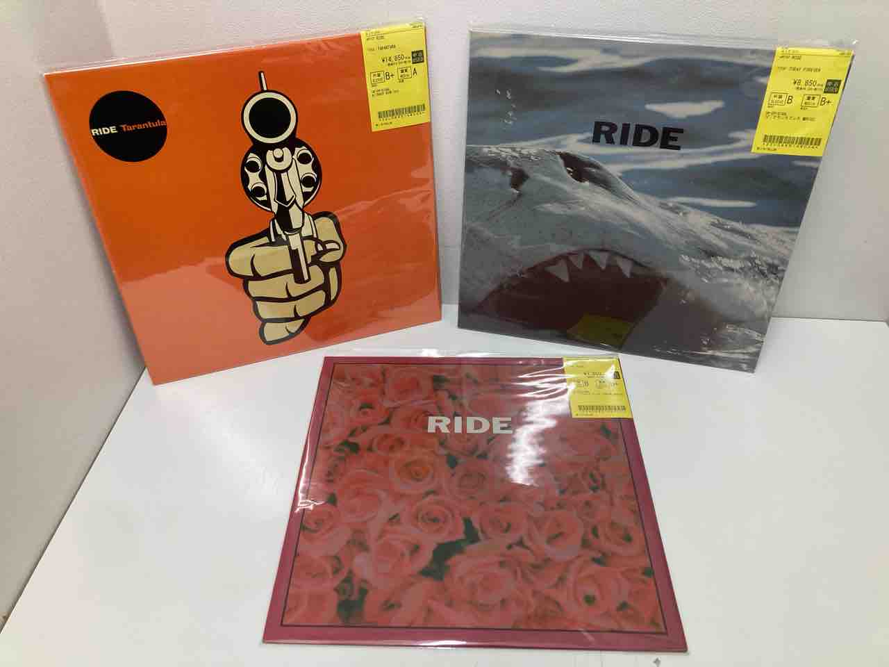 ♢シューゲイズの金字塔♢MY BLOODY VALENTINE、RIDEの中古レコードが