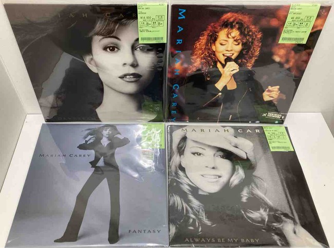 MARIAH CAREY』,『ウィンク』, JAZZ未開封レコードなど中古 MARIAH CAREY』,『ウィンク』, JAZZ未開封レコードなど中古