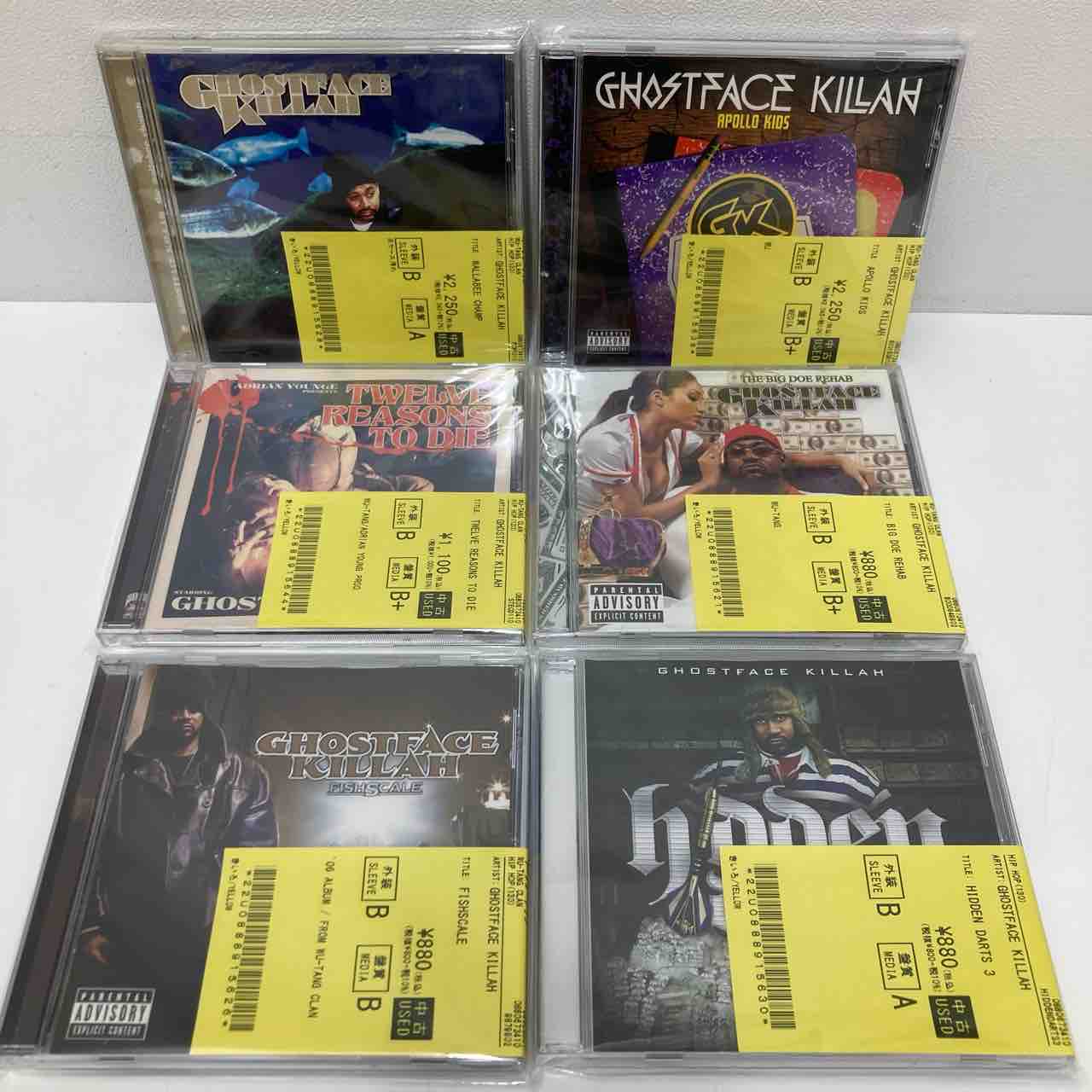 WU-TANG,D.I.T.C.,GANG STARR関連など！HIP HOP CLASSIC CD入荷