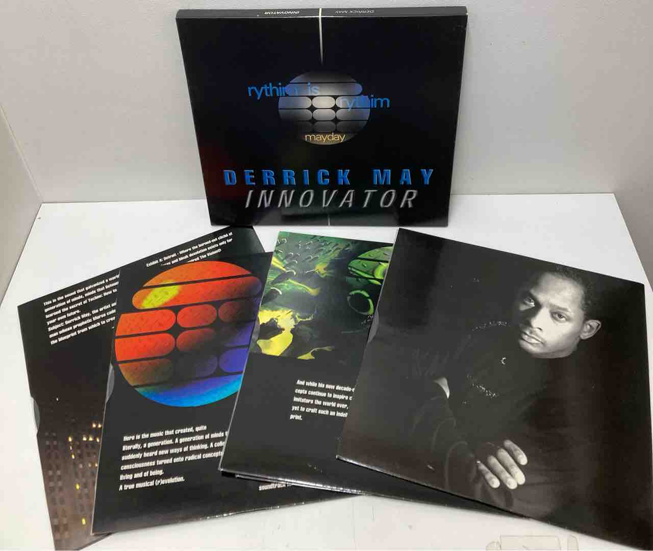 DERRICK MAY / INNOVATOR』のオリジナルLP BOXなどテクノ