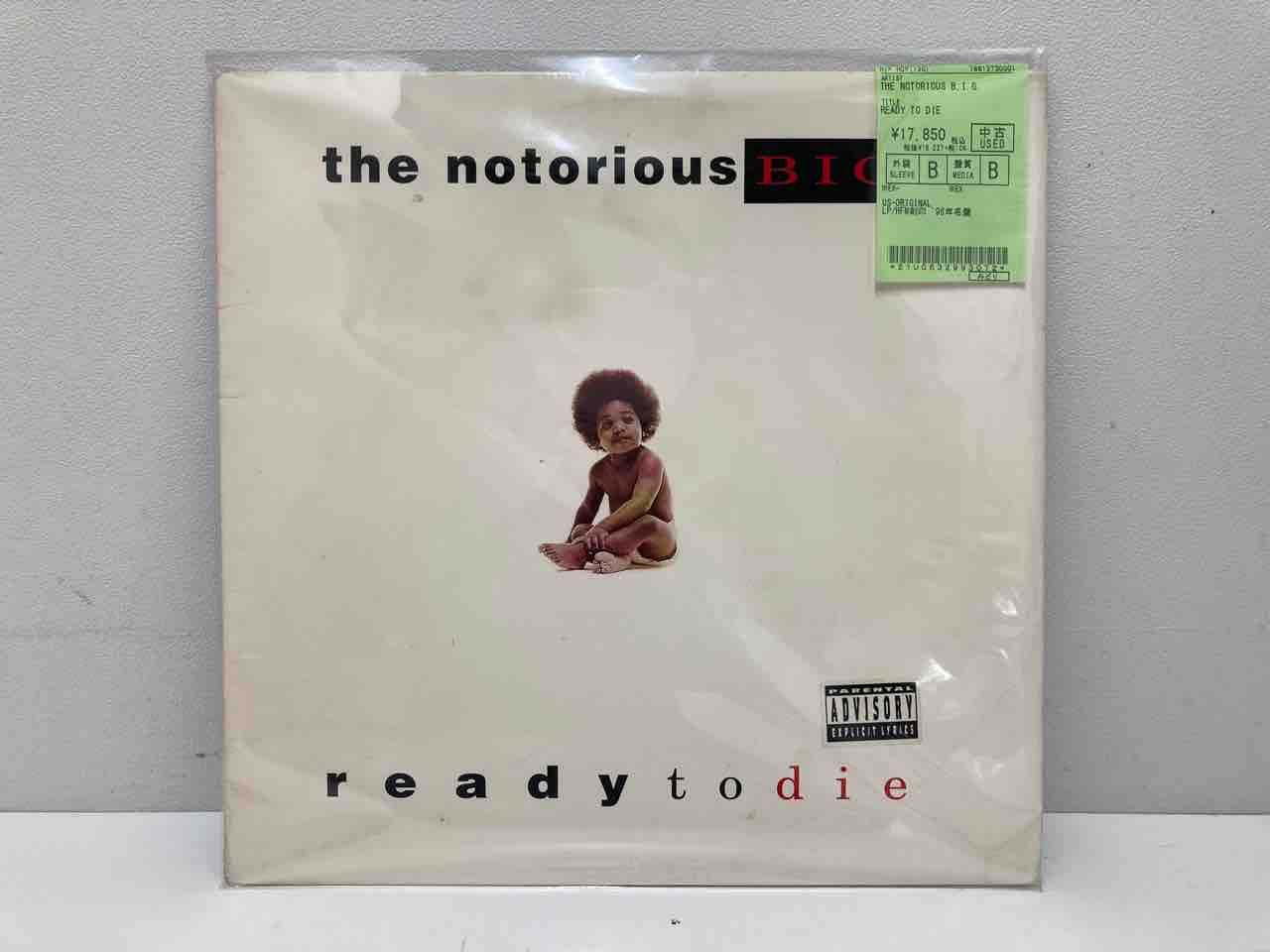 名盤 THE NOTORIOUS B.I.G. 洋楽 HIPHOP レコード HIPHOP名盤解説】NOTORIOUS B.I.G.【READY TO DIE】──死を覚悟した男