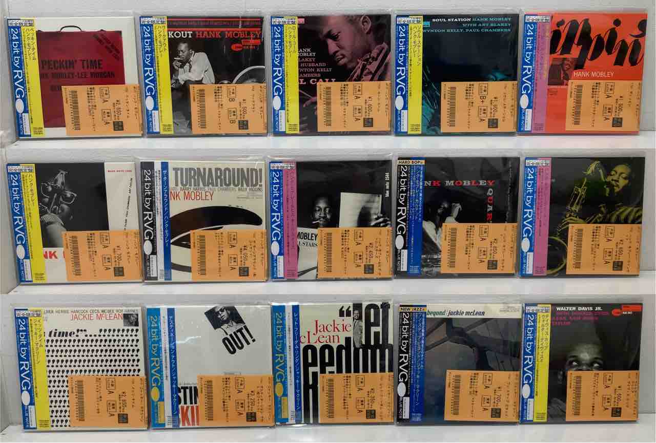 ◇JAZZ◇ブルーノート帯付中古紙ジャケットCDが入荷いたしました