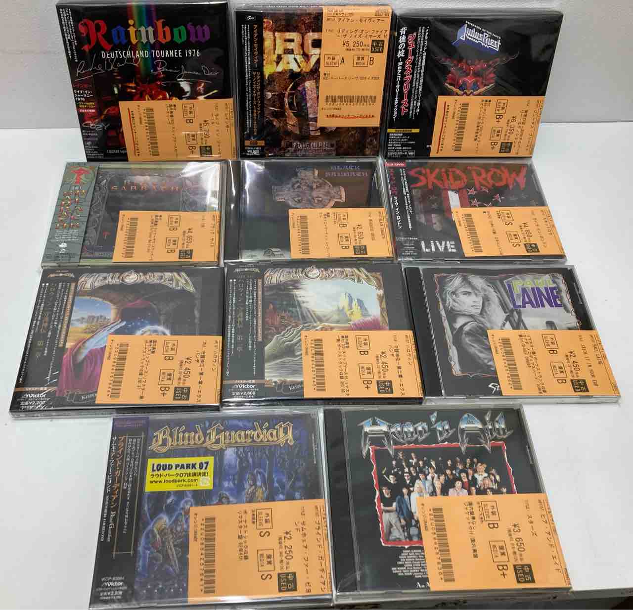 ハードロック、メタル、ジャパニーズメタルの廃盤規格品、デラックス