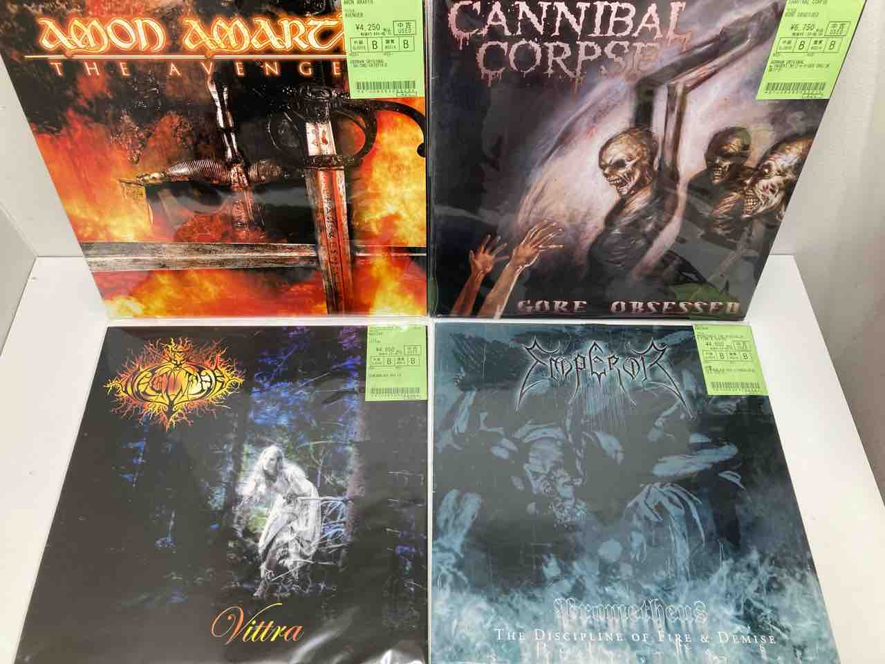 PANTERAのUSオリジナルシュリンク付き美品や DEATH/BLACKのレア PANTERAのUSオリジナルシュリンク付き美品や DEATH/BLACKのレア