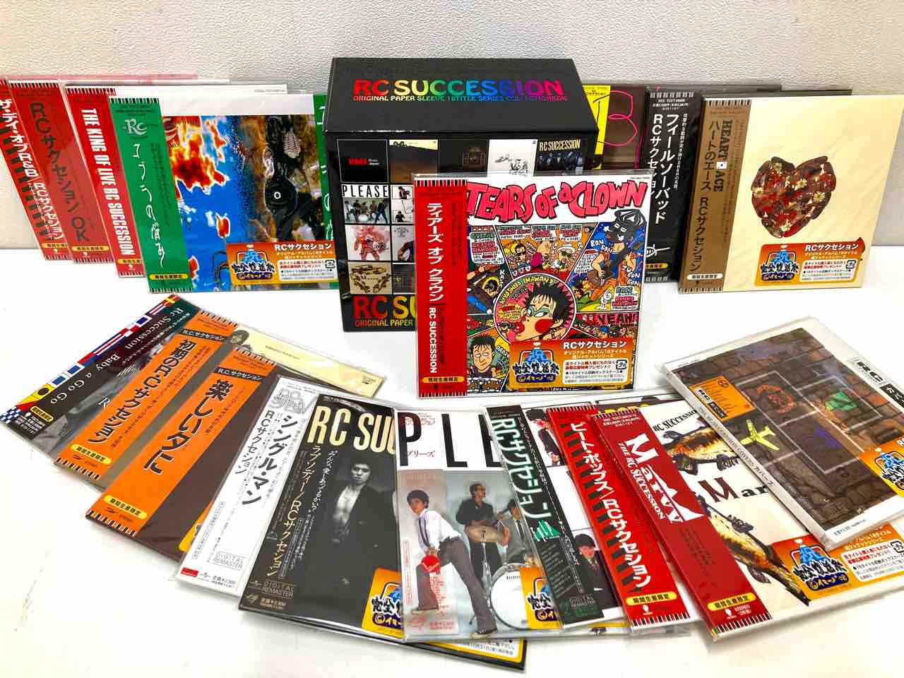 【限定?紙ジャケ6タイトル7CDセット、DU特典BOX付】ペンタングル RCサクセションの中古紙ジャケCDBOX入荷いたしました