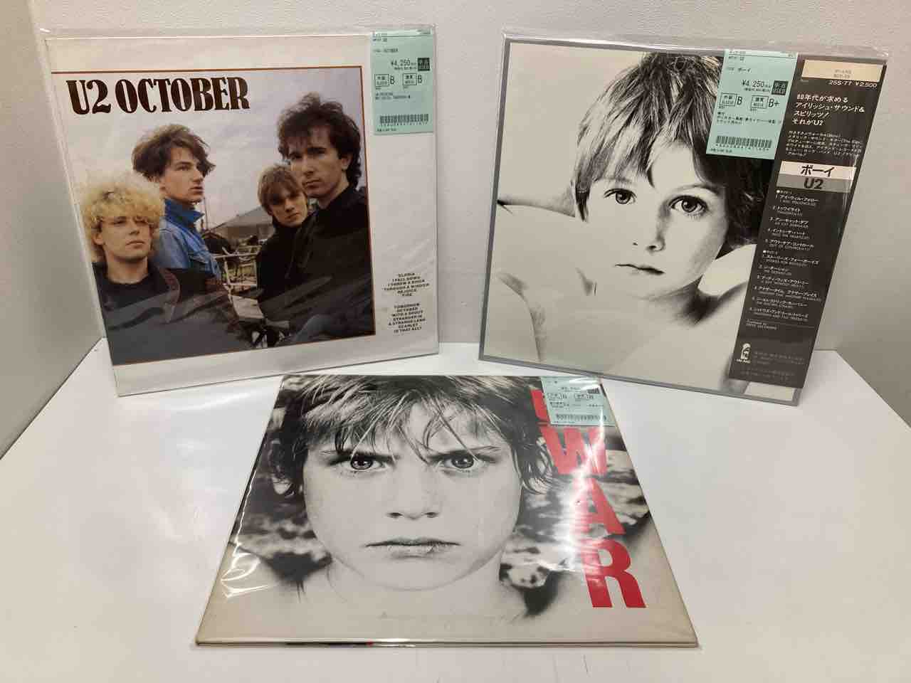 U2、BAUHAUS、DEPECHE MODEなどロック中古レコードがまとめて入荷