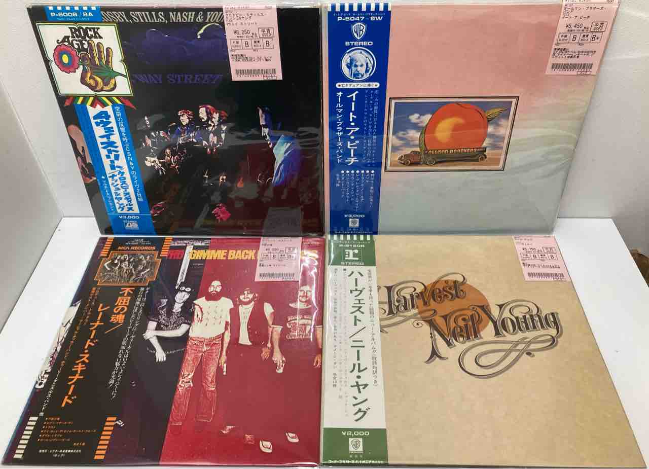 アメリカンロック・SSWなど内容の良いレコード幅広く入荷いたし