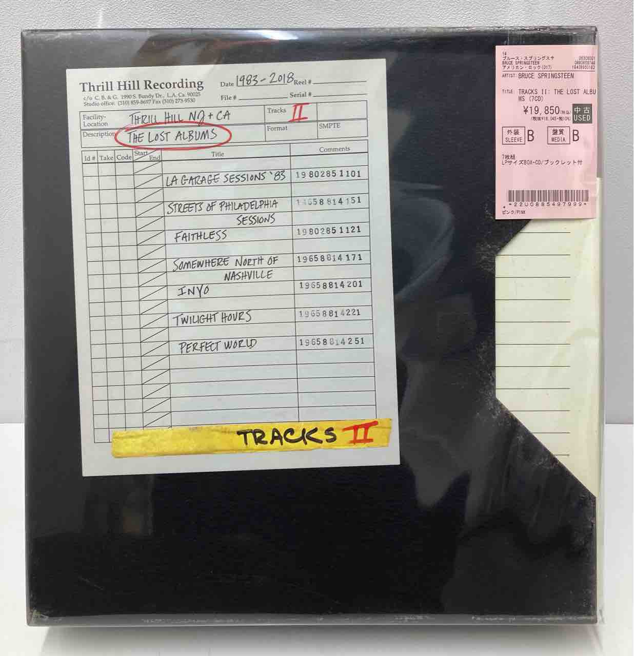 CLASH』『BRUCE SPRINGSTEEN』中古CD,LPBOX入荷いたしました