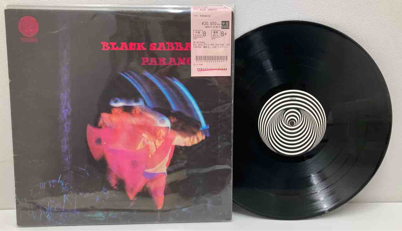 BLACK SABBATH レコード【特価】中古 BLACK SABBATH】【OZZY OSBOURNE】各種オリジナル盤中古レコードが