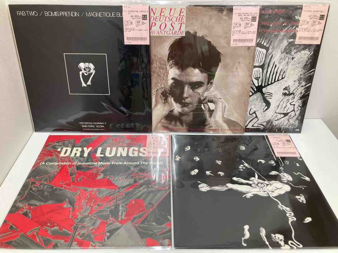 NURSE WITH WOUND」「THROBBING GRISTLE」「SPK」ほか ノイズ
