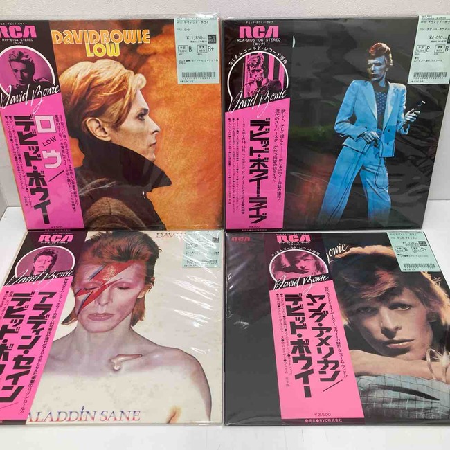 デヴィッド・ボウイ 中古レコード約40点！まとめて入荷しました