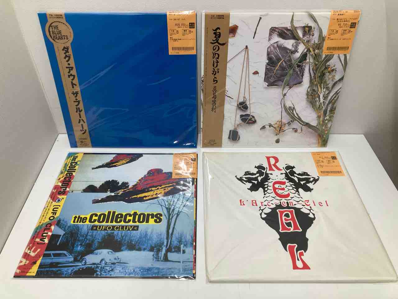 ザ・ブルーハーツやスピッツなど日本のポップス中古レコードが入荷