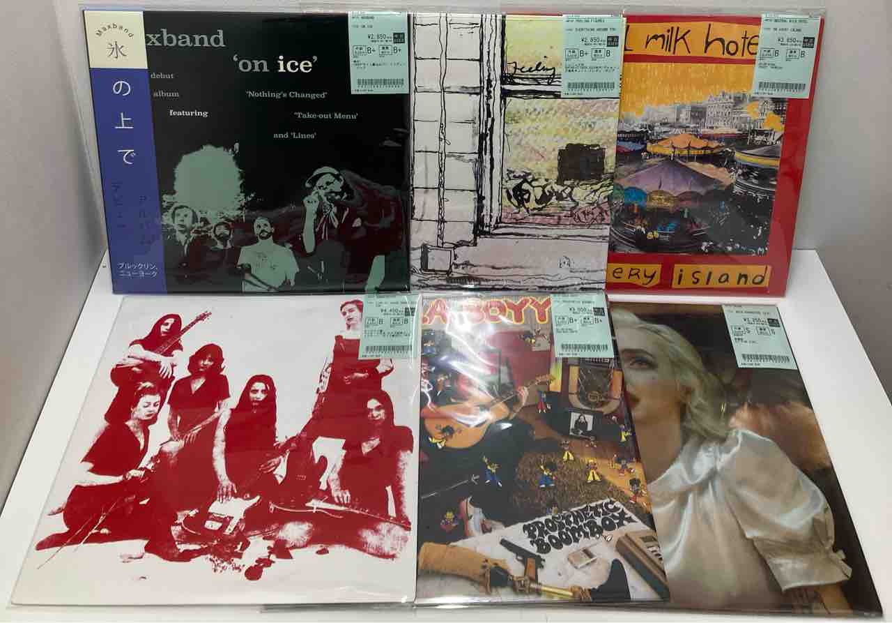 80'~現行 新ロックにかけてオルタナティヴ・ロック中古レコードまとめ