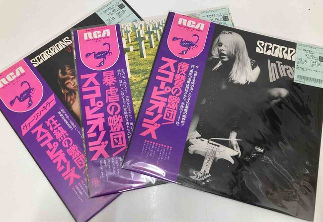 スコーピオンズ中古レコードが入荷いたしました。 : ディスクユニオン