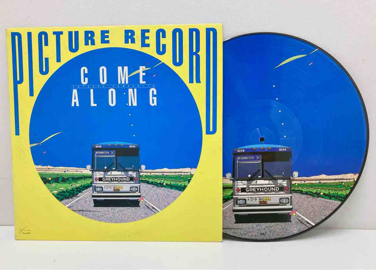 レコード】山下達郎 /カムアロング 中古ピクチャーディスク入荷いたし