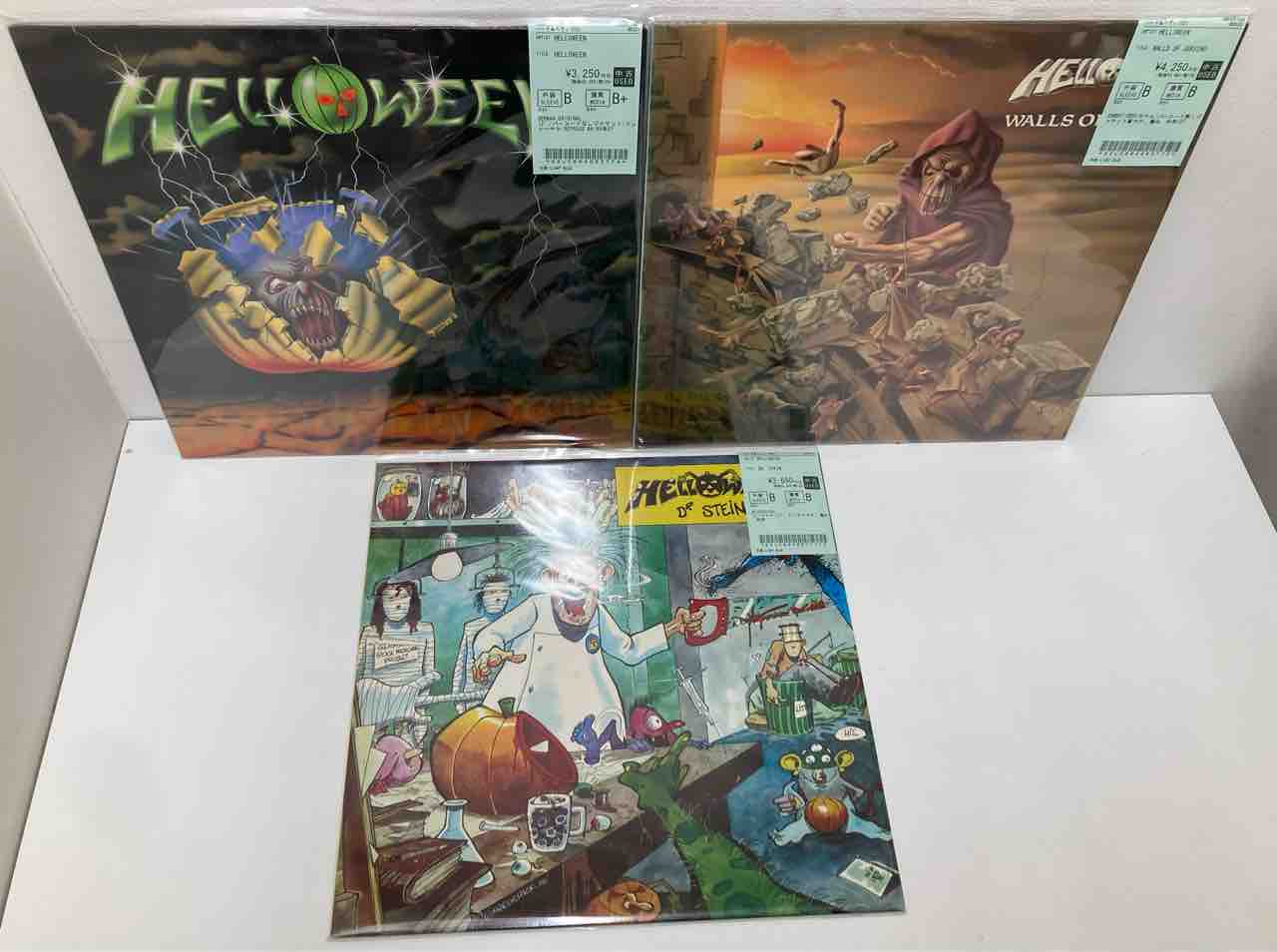 メタル廃盤レコード】国内帯付、オリジナル盤のメタル中古レコードが