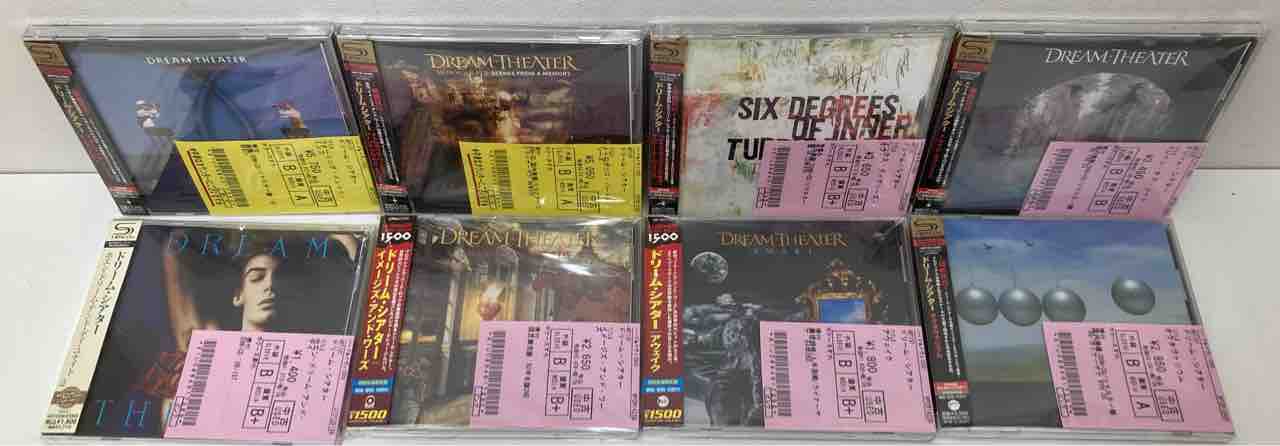 dream theater SHM-CD 8枚セット すべて未開封 2025年最新