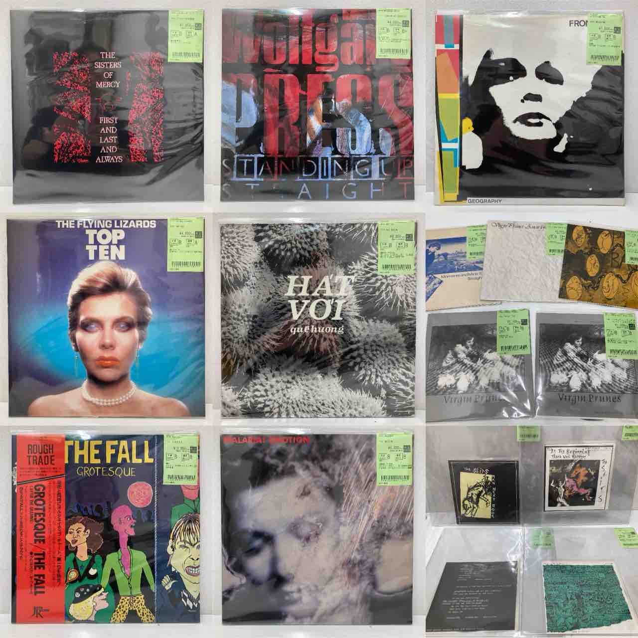 GW廃盤】80's NEW WAVE / POST PUNK 廃盤新着レコード 100枚以上一挙
