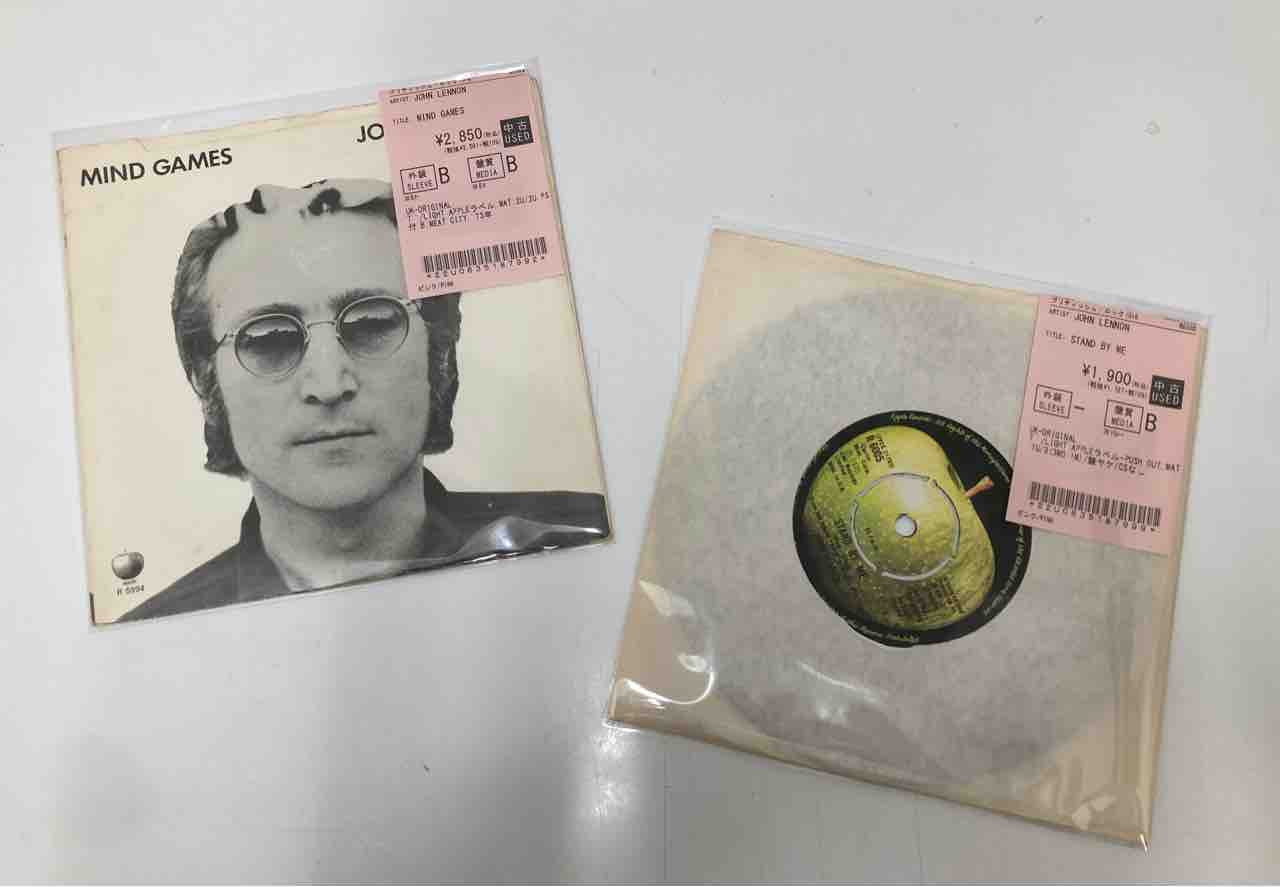 BEATLES〉7インチレコードがまとめて入荷いたしました。 : ディスク