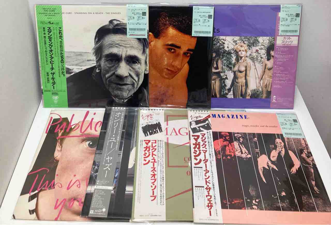 POST PUNK, PUNK, SKA,ROCK】『キュアー』『スリッツ』国内盤帯付や