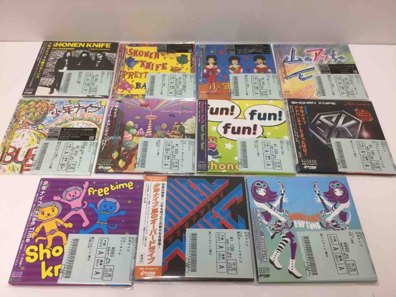 少年ナイフ、八神純子、松原みきなど J-POP＆昭和歌謡中古CD新入荷情報