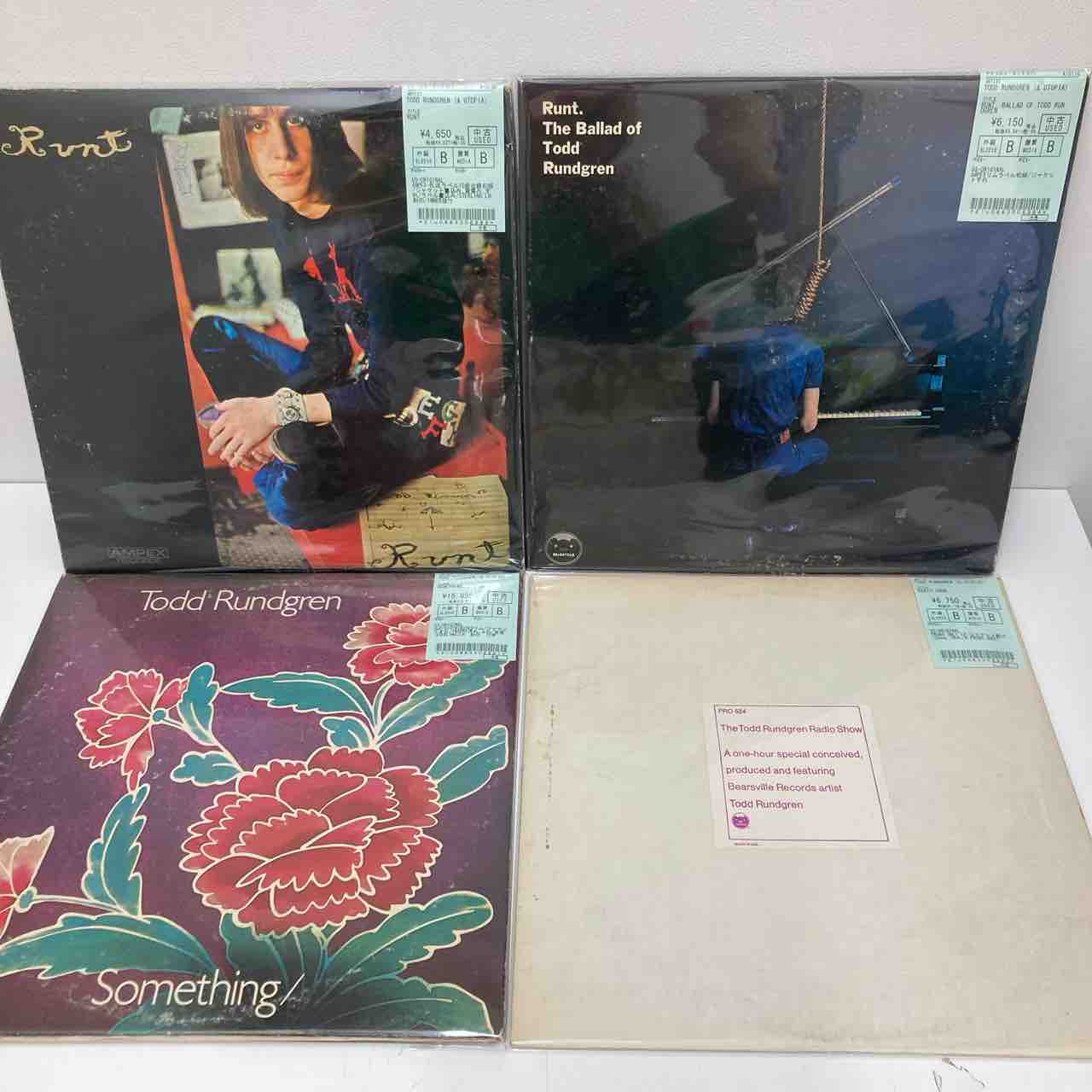 TODD RUNDGREN」「QUICKSILVER MESSENGER SERVICE」「LOU REED TODD RUNDGREN」「QUICKSILVER MESSENGER SERVICE」「LOU REED