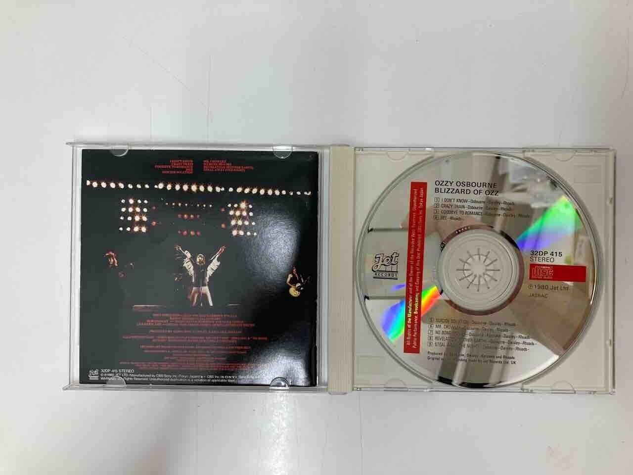 オジー・オズボーン『ブリザード・オブ・オズ』箱帯CD入荷