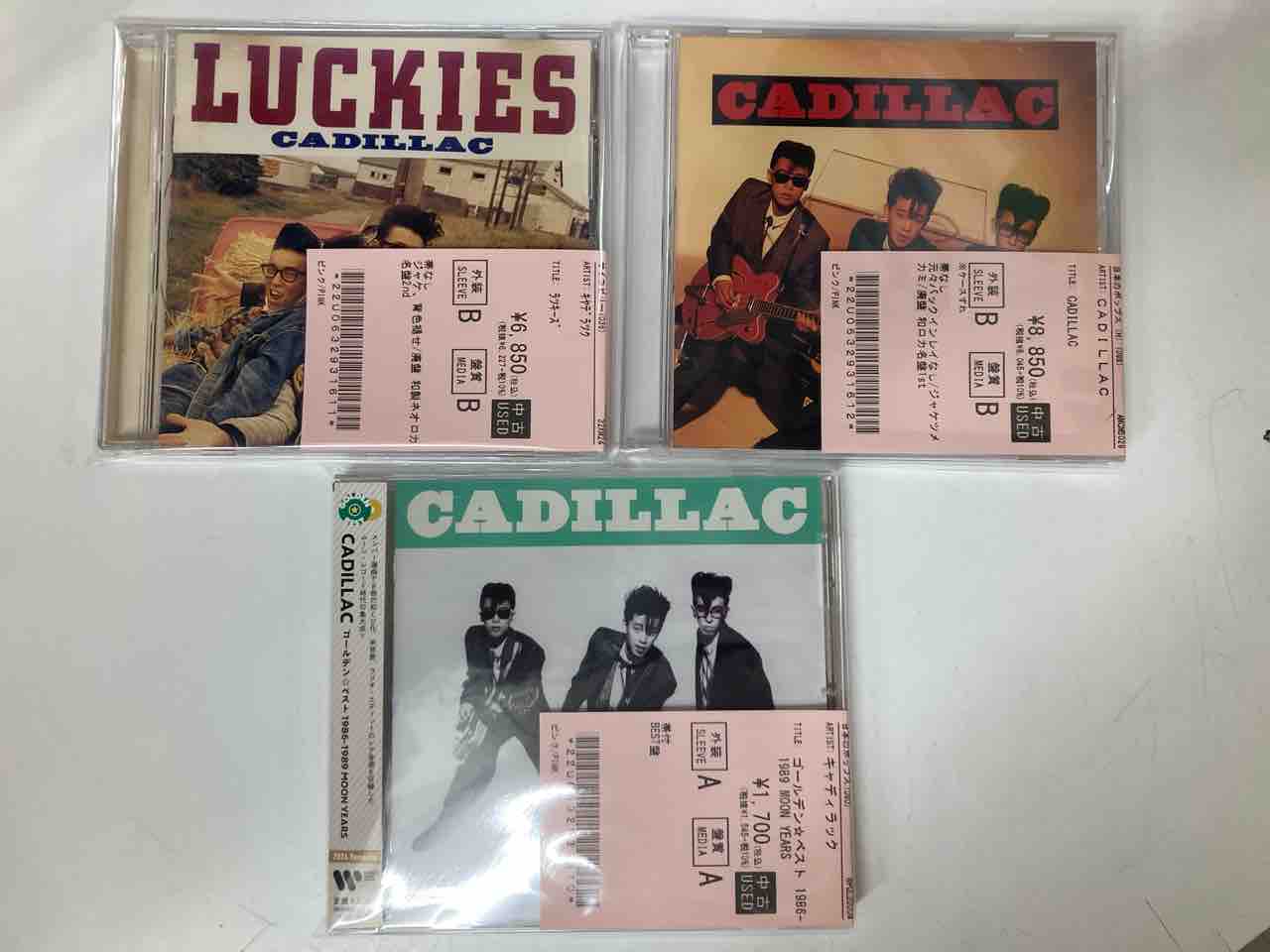 CADILLAC 再発 新品CD5枚 キャディラック ロカビリー クリームソーダ