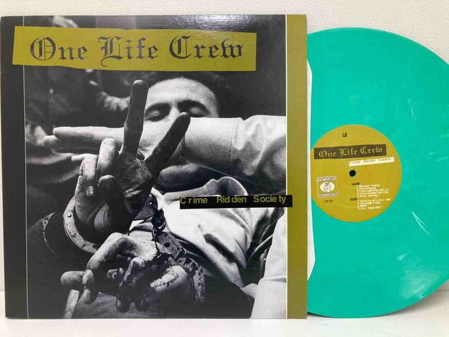 One Life Crew／Crime Ridden Society レコード 【公式通販】