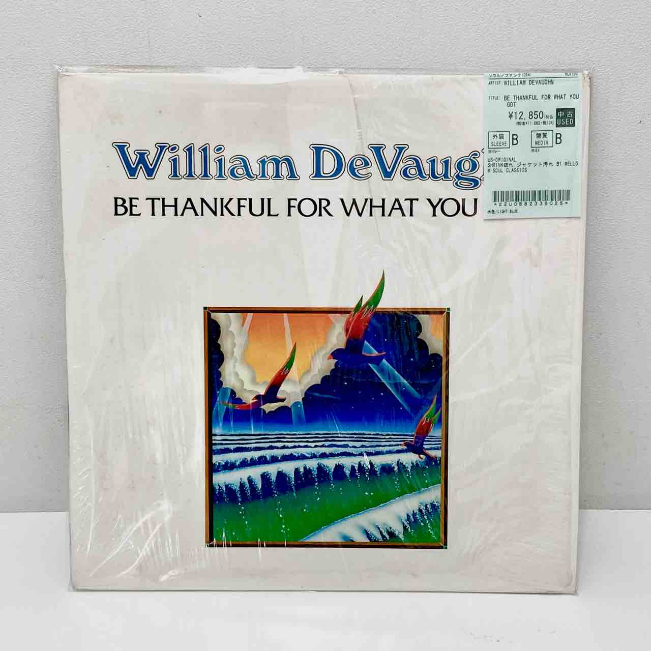 WILLIAM DEVAUGHN / BE THANKFUL FOR WHAT YOU GOT』の中古レコード