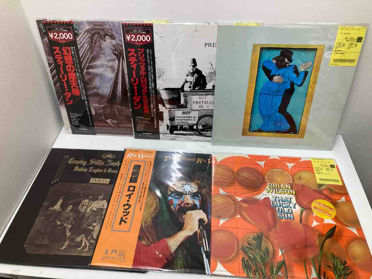 DAVID BOWIE やSTEELY DAN、XTCなどロック中古レコードがまとめて入荷